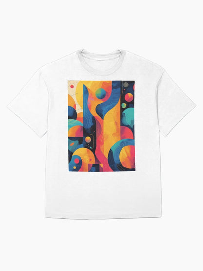 Abstract Rainbow Planets