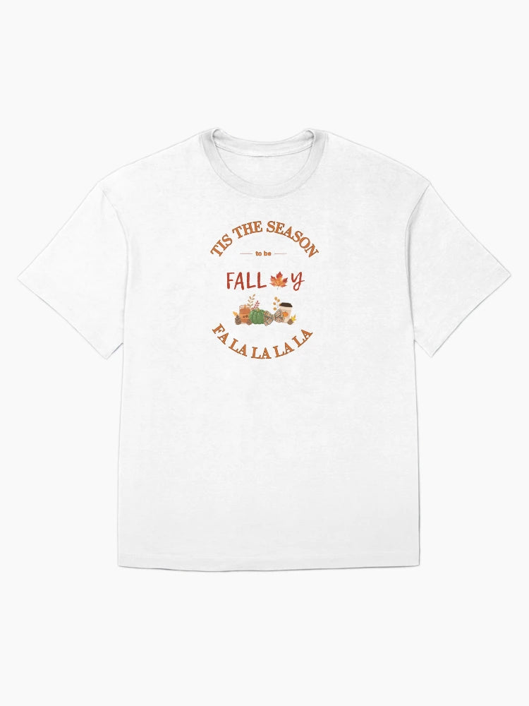 'Tis the Season to be Fall-y | Cute Fall Holiday Shirt Design