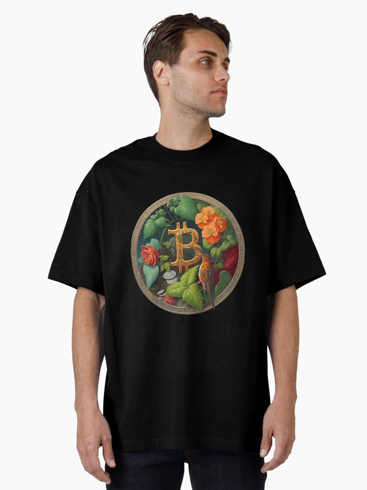 AI 3D Bitcoin Nature