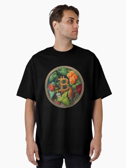 AI 3D Bitcoin Nature