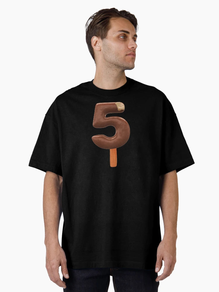 5 Ice Cream Five Number 3d Chocolate