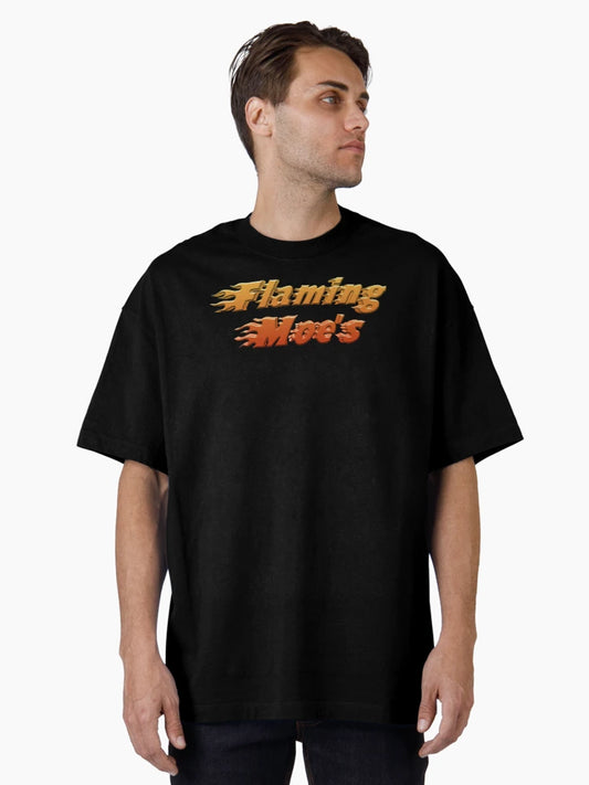 3D Flaming Moes Textart Design