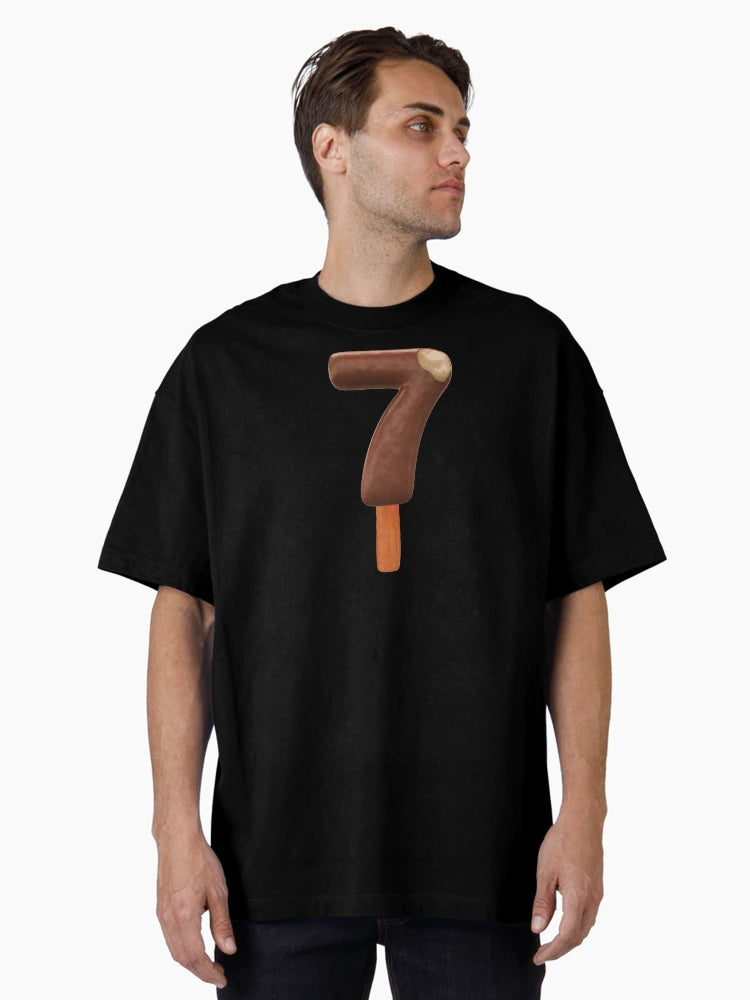 7 Ice Cream Seven Number 3d Chocolate