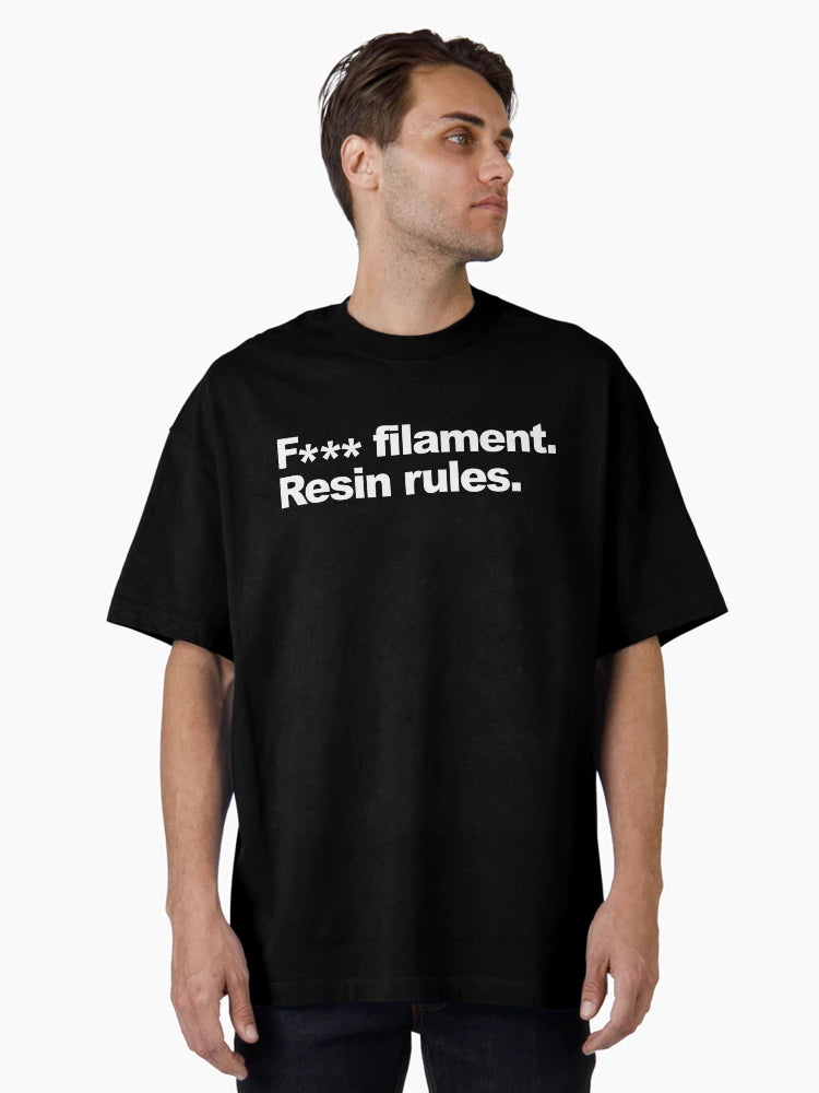 F*** Filament, Resin Rules
