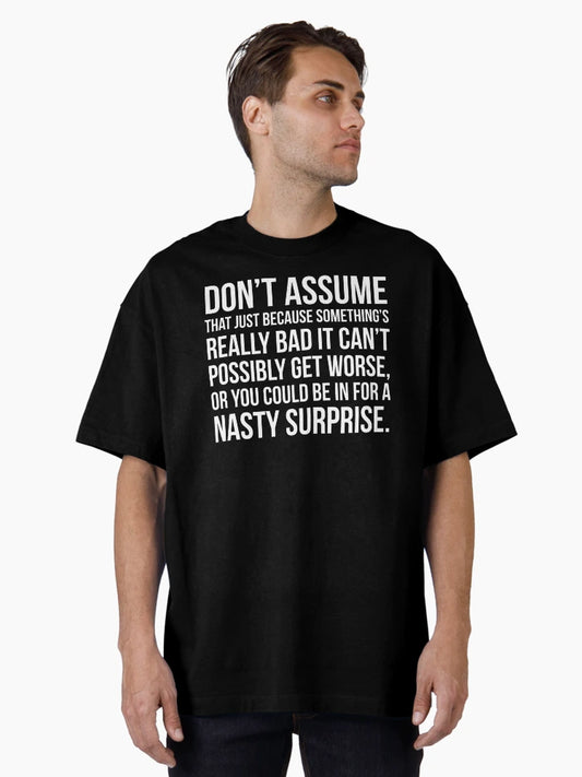 Don't assume