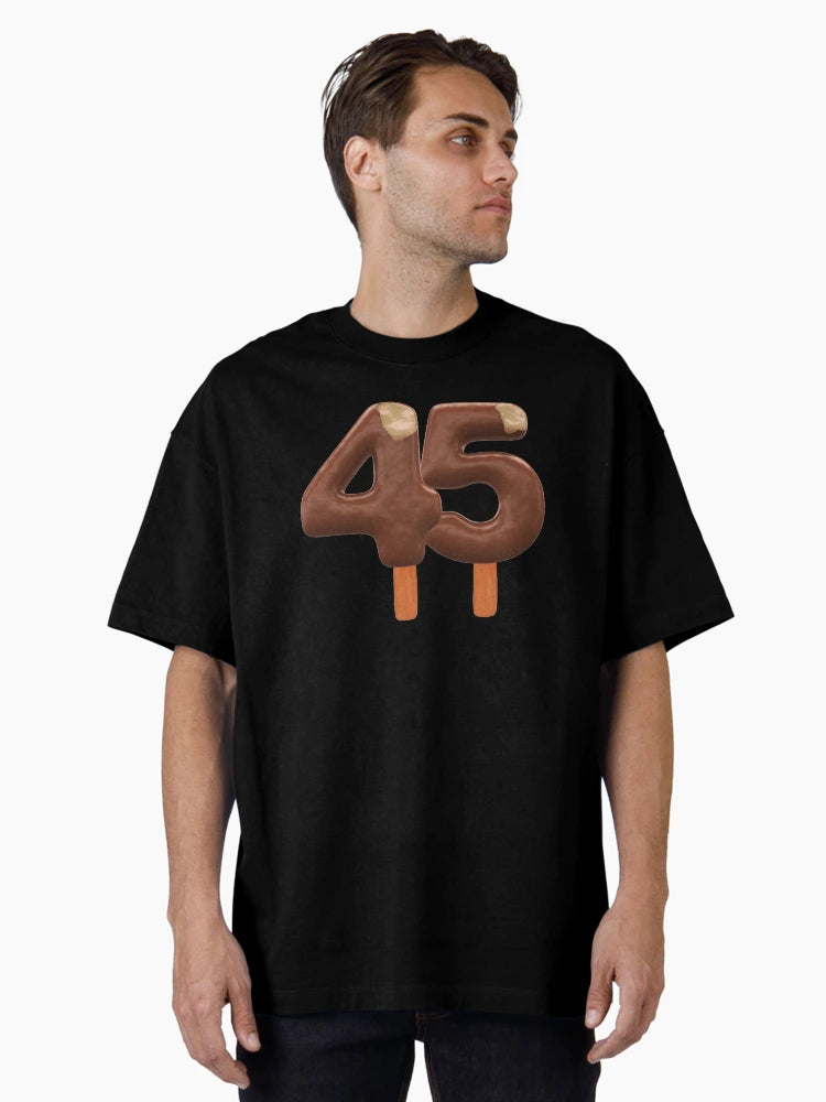 45 Ice Cream Fourty Five Number 3d Chocolate