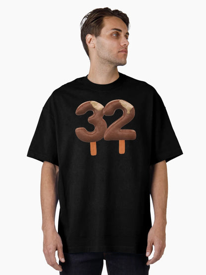 32 Ice Cream Thirty Two Number 3d Chocolate