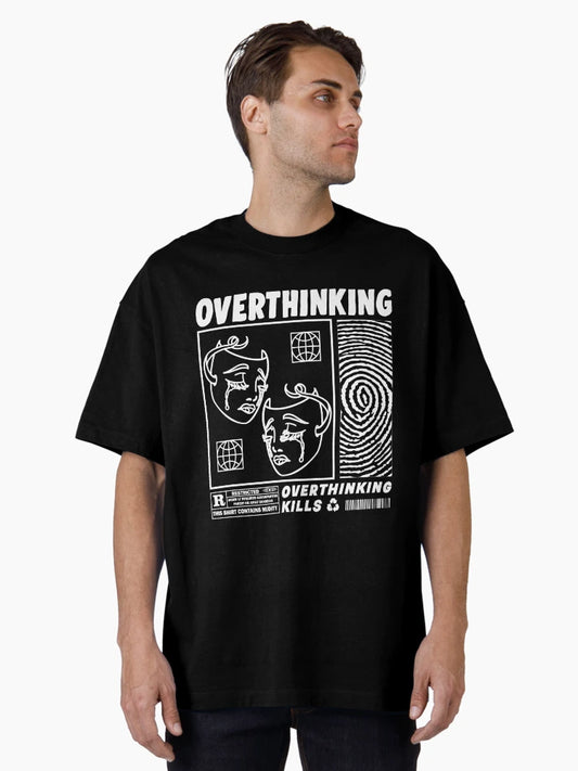 Overthinking Lined Graphic