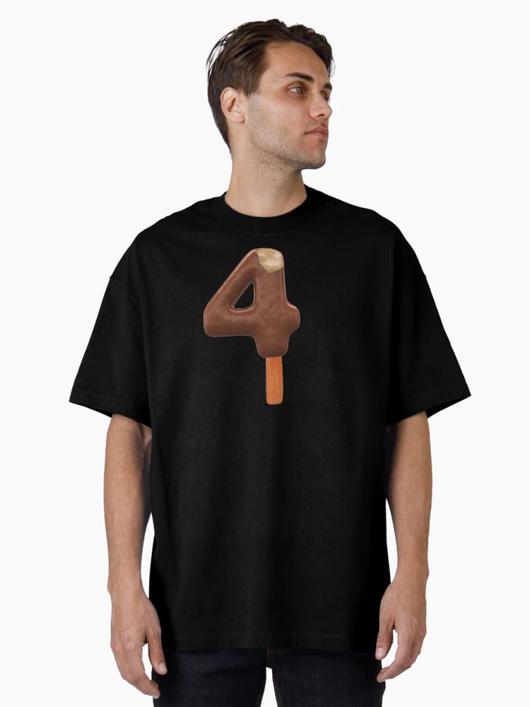 4 Ice Cream Four Number 3d Chocolate