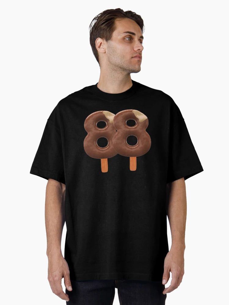 88 Ice Cream Eighty Eight Number 3d Chocolate