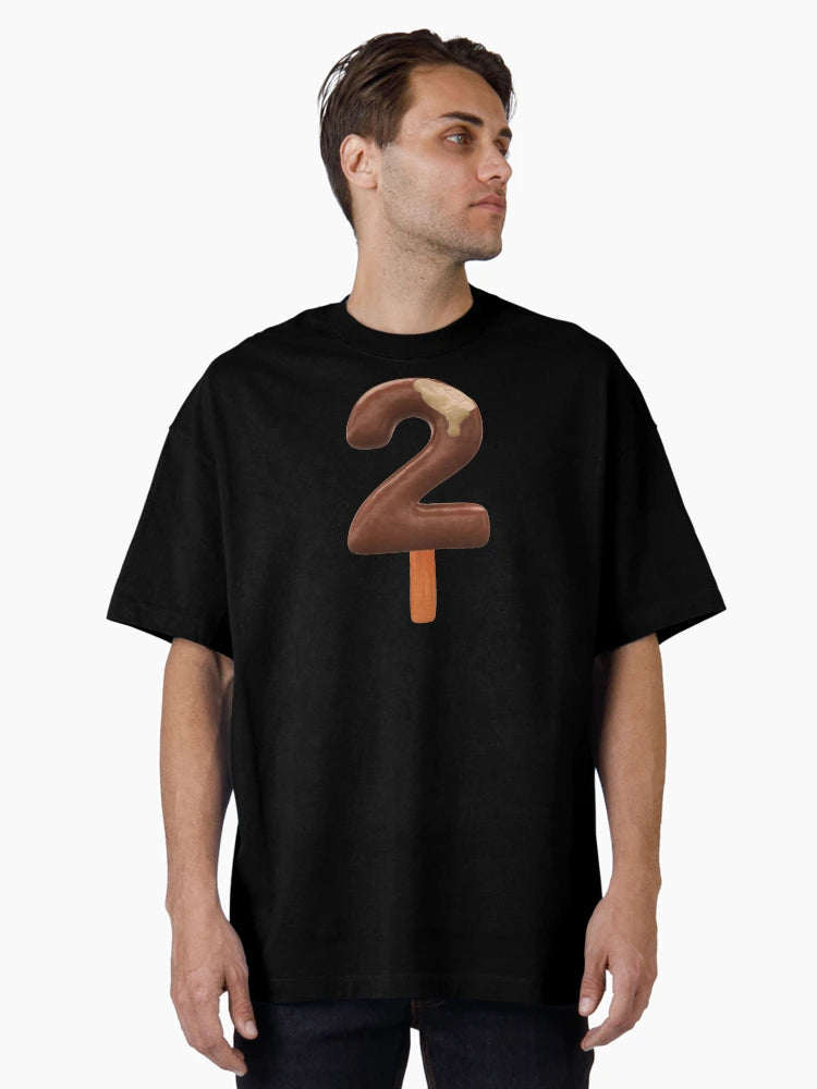 2 Ice Cream Two Number 3d Chocolate