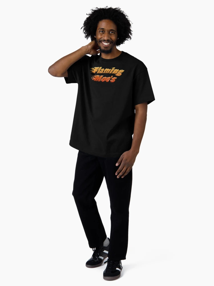 3D Flaming Moes Textart Design