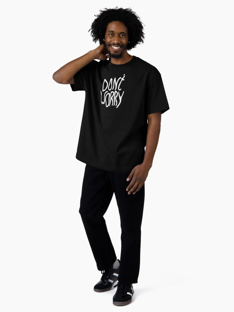 Don't Worry spray paint