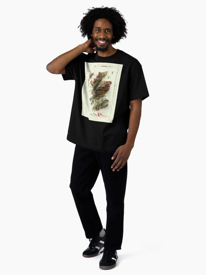 1865 Scotland Geological Relief Map digitally-rendered