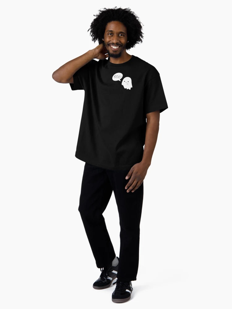 Adorable ghost saying boo for halloween small