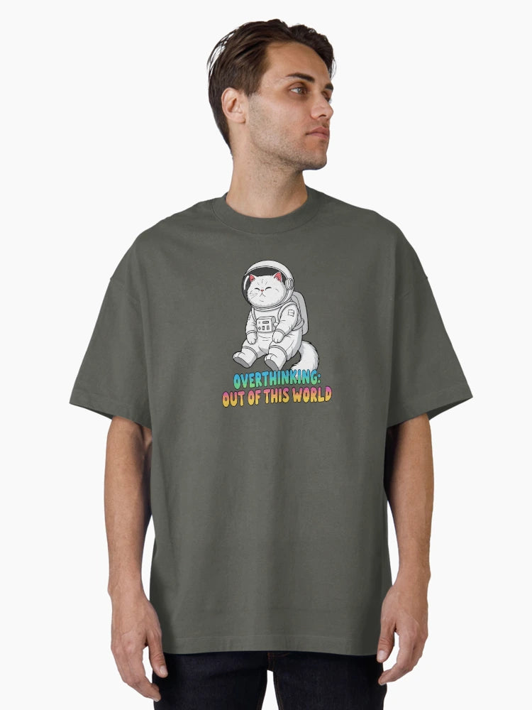 Overthinking Astronaut cat, out of this world