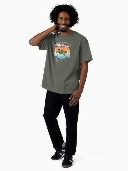 A Turtle Made it to the Water!