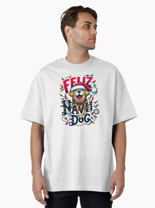 Feliz Navi-Dog Christmas Design – Funny Holiday Dog Tees
