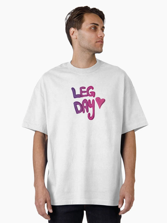 Leg Day Pink 3D