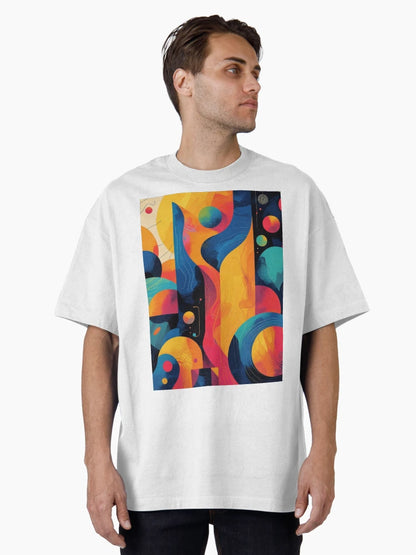 Abstract Rainbow Planets