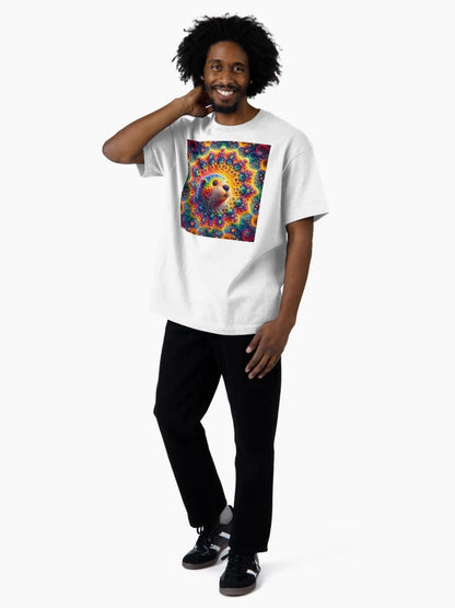 A.I. Psychedelic Fractal Otter 0004 FunFractals ChromaDepth 3D