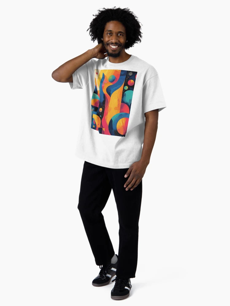 Abstract Rainbow Planets