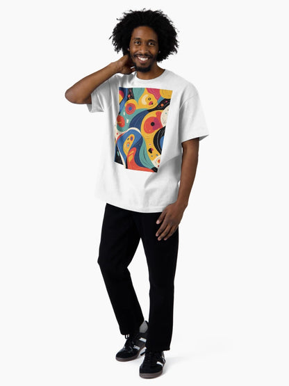 Abstract Vivid Colorful Curves