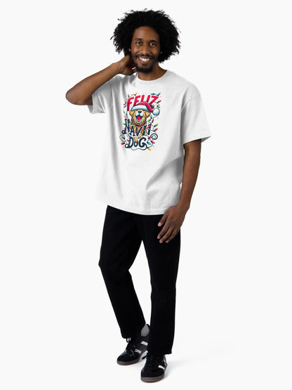 Feliz Navi-Dog Christmas Design – Funny Holiday Dog Tees
