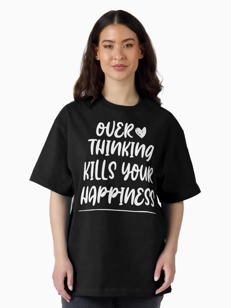 Overthinking kills your happiness ,inspirational quotes