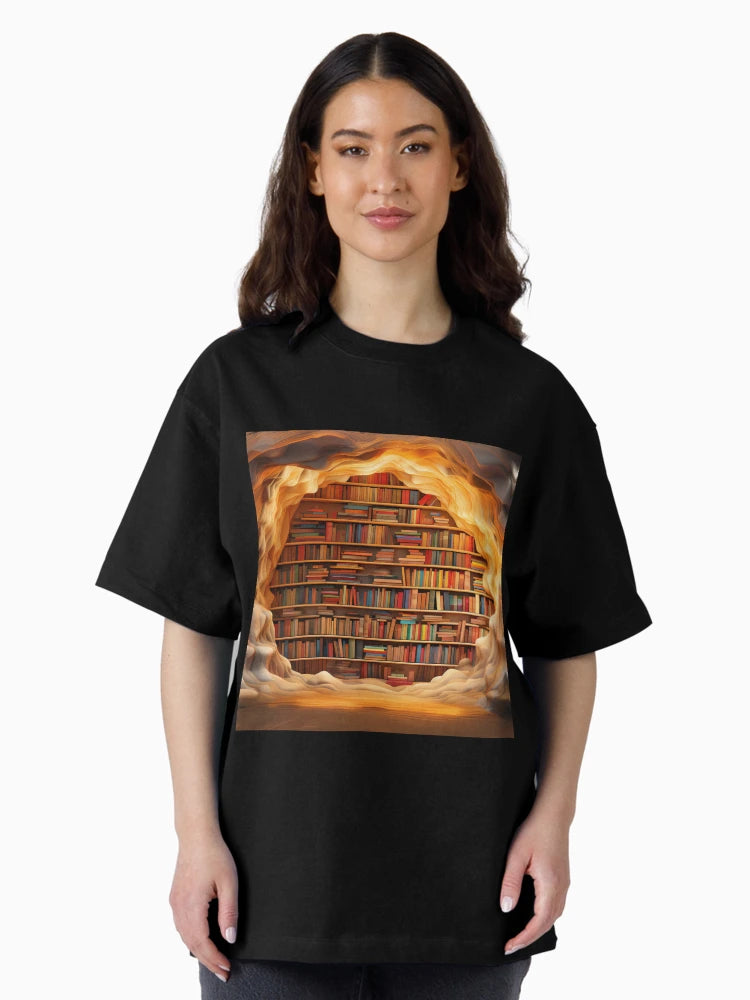 3D Library in a Fire Hole