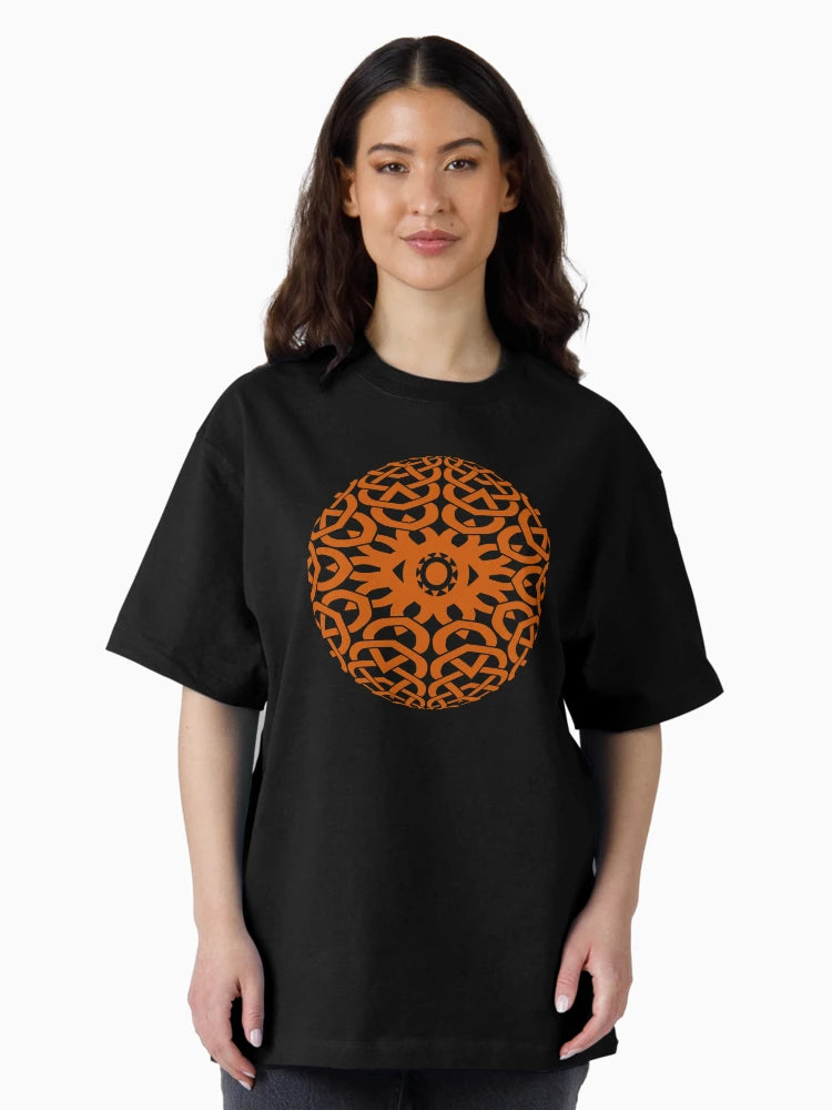 3D Celtic Sphere Design with Eye at the Center