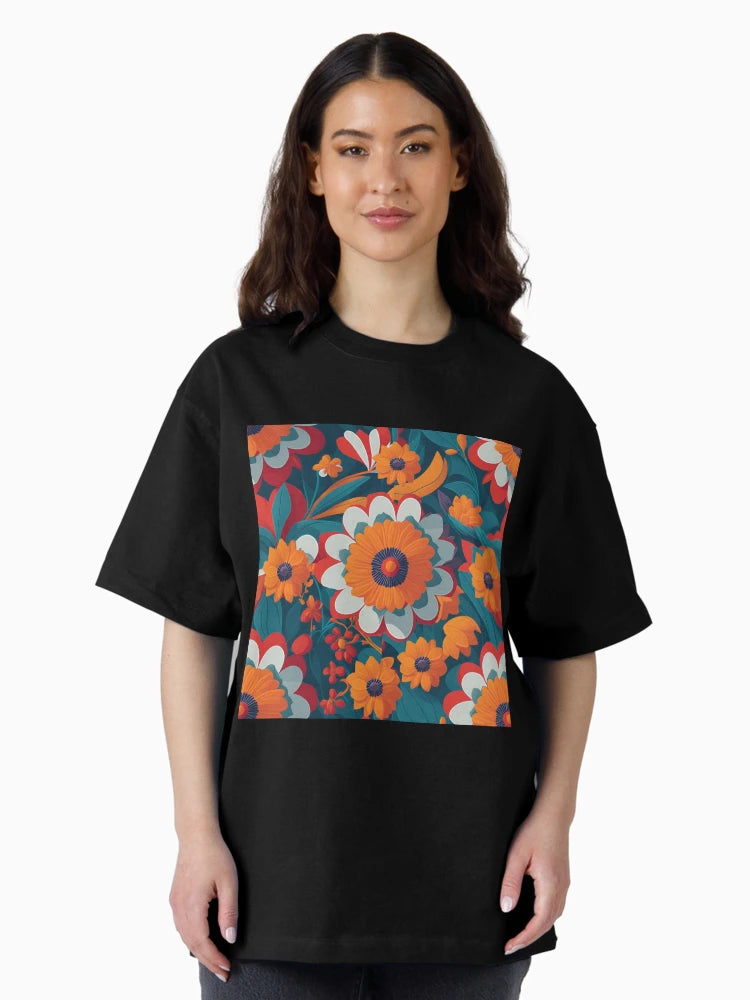 Abstract flower modern colorful 3d flowers