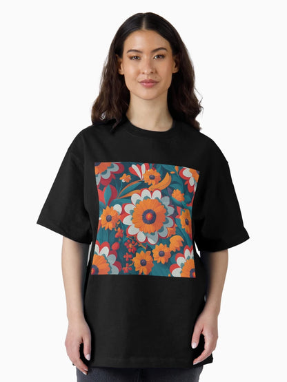 Abstract flower modern colorful 3d flowers