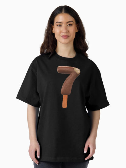 7 Ice Cream Seven Number 3d Chocolate