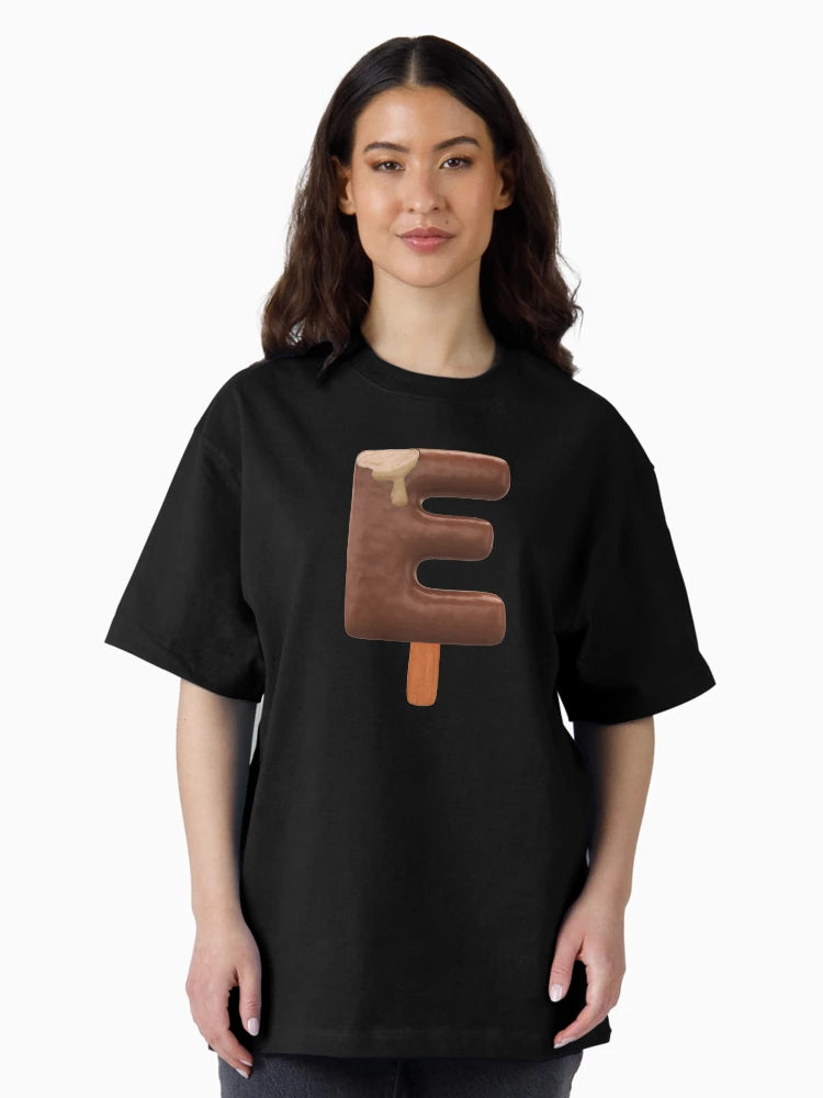 E Ice Cream E Letter 3d Alphabet Chocolate