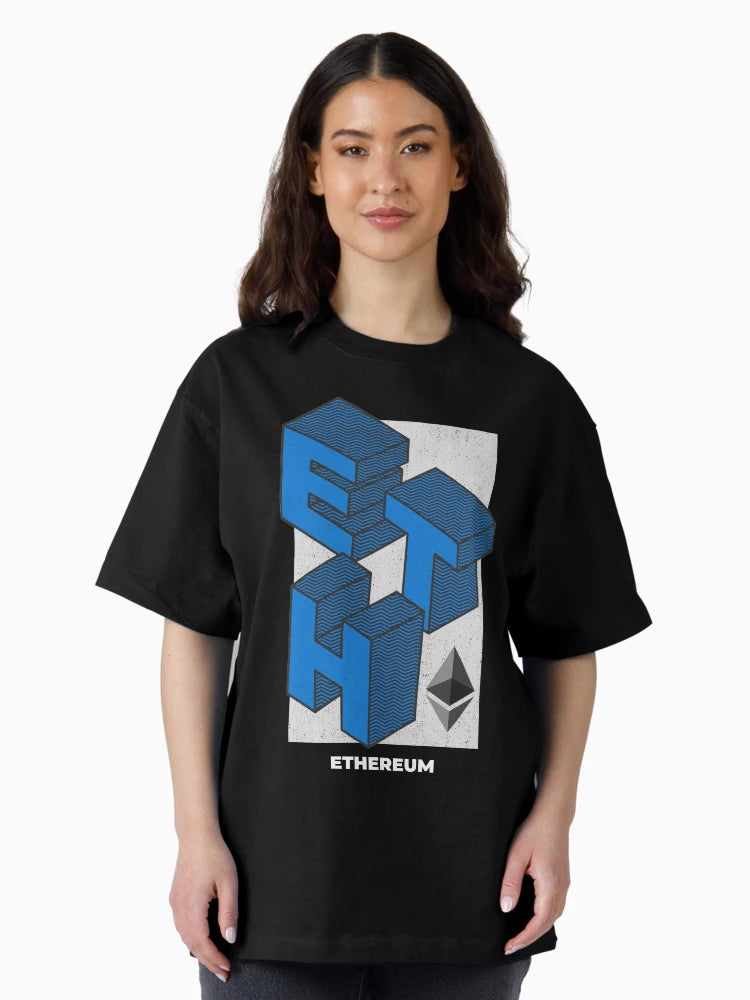 Ethereum (ETH) Isometric 3D design
