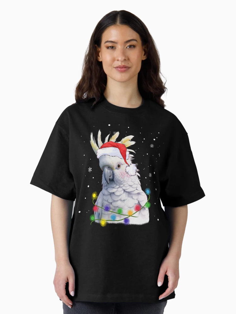 Extra festive cockatoo Xmas Cockatoo,Australian Christmas Cockatoo men women kids