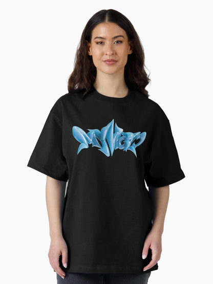 aespa - MY WORLD - 3D Logo (Blue)