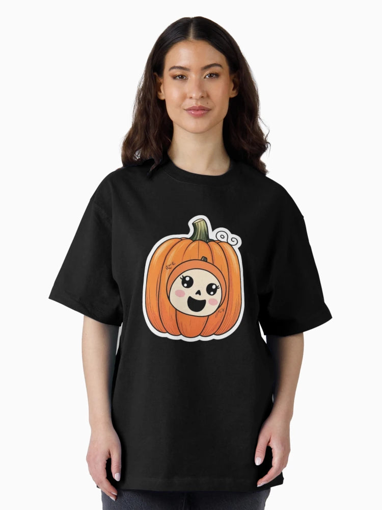 A cute pumpkin sticker