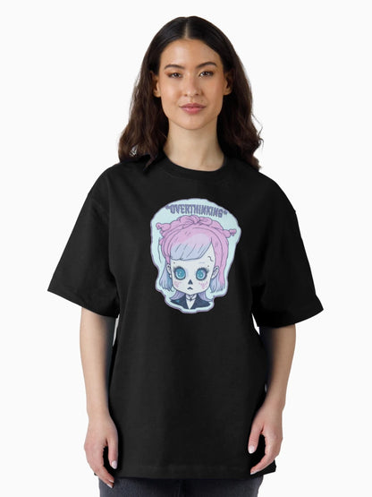Overthinking Goth Girl
