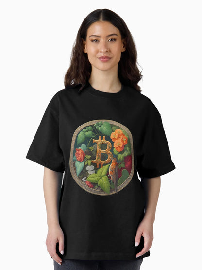 AI 3D Bitcoin Nature