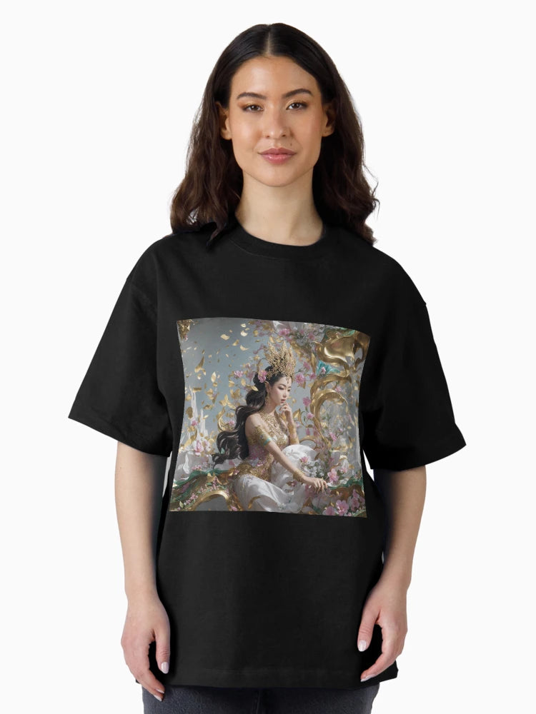 3D Angel with Thai Fine Arts Design