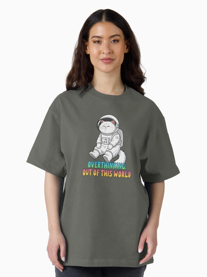 Overthinking Astronaut cat, out of this world