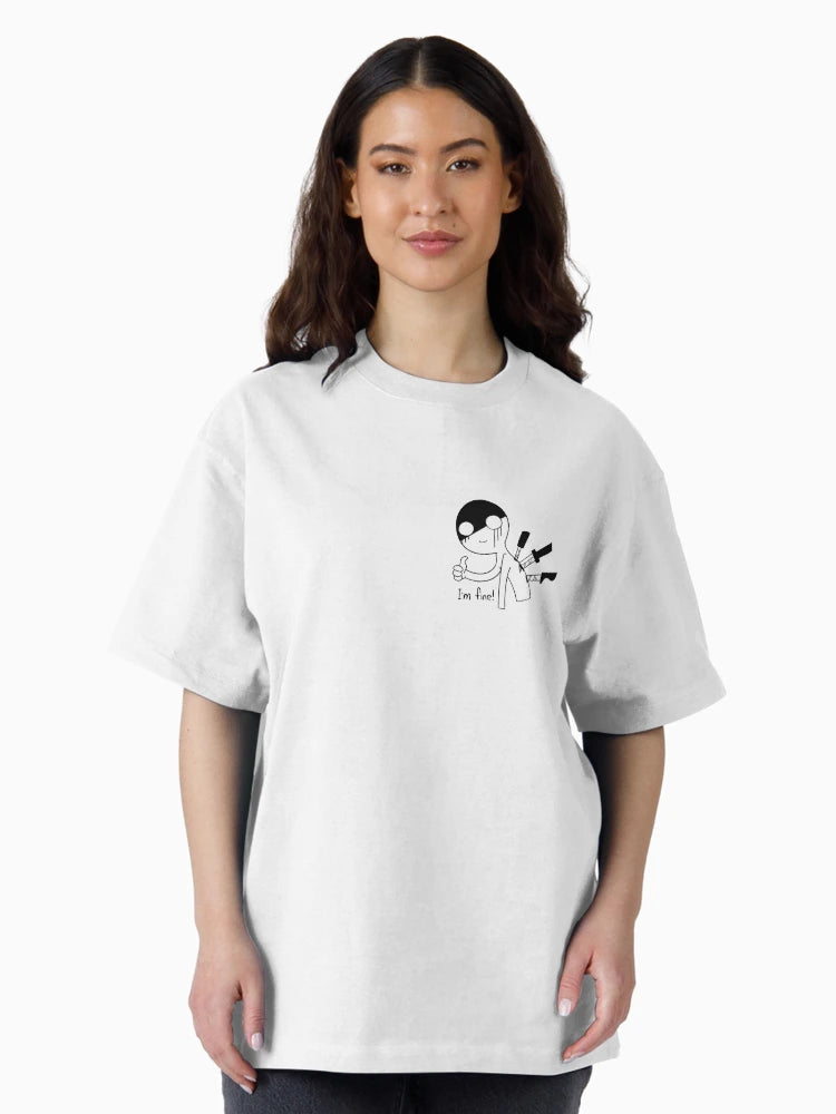 a man with a knife in the back