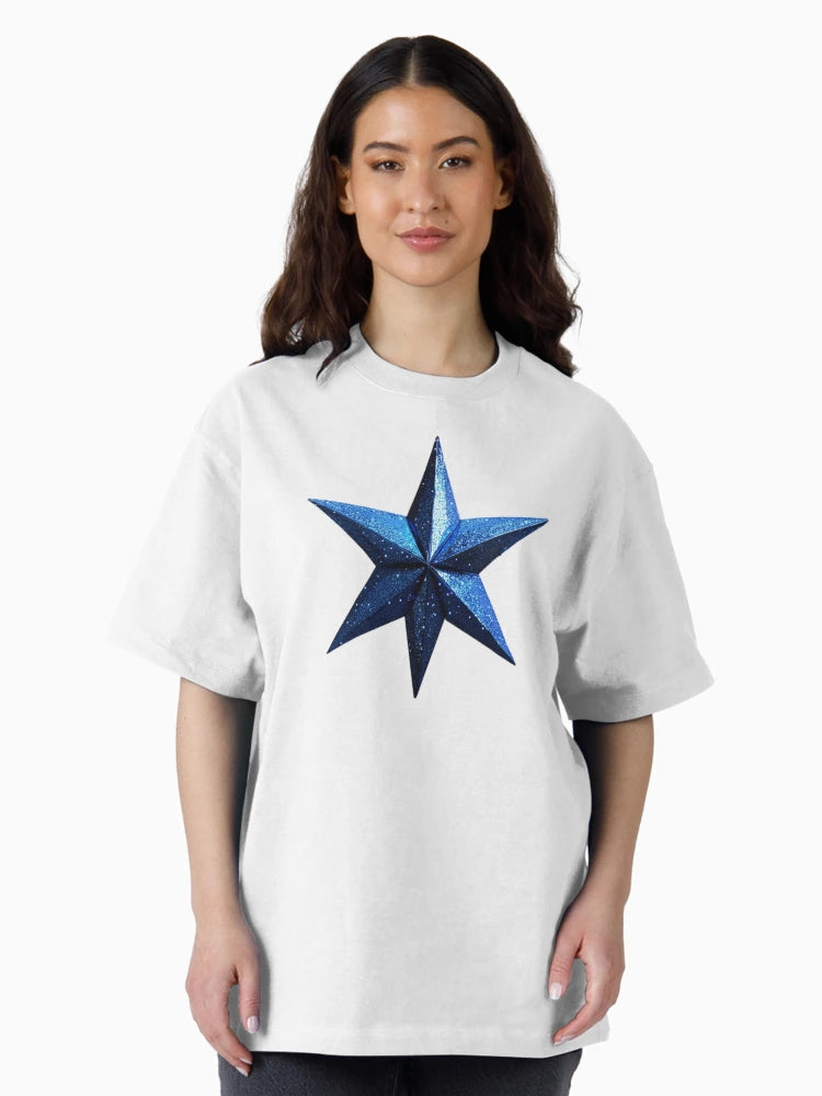 3D Blue Star