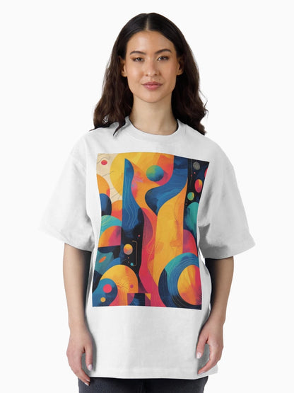 Abstract Rainbow Planets