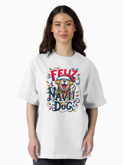 Feliz Navi-Dog Christmas Design – Funny Holiday Dog Tees