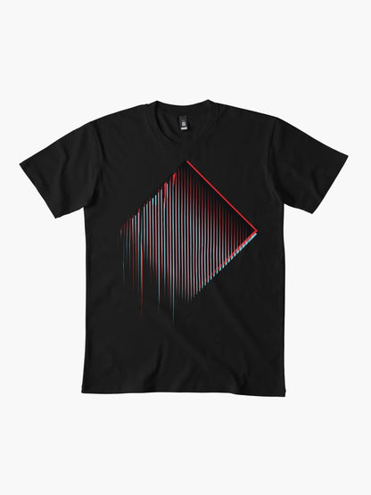 3D Minimal Techno Chaos. Modern Art.