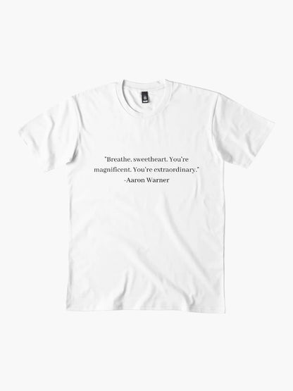 Aaron Warner Quote | Shatter me series | Sticker