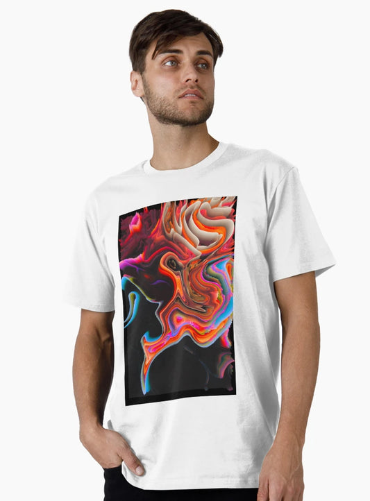 abstract glitchy art